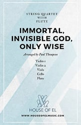 Immortal, Invisible God, Only Wise String Ensemble P.O.D. cover